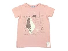 Wheat t-shirt Paris view misty rose